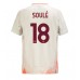 Maillot de foot AS Roma Matias Soule #18 Extérieur vêtements 2024-25 Manches Courtes